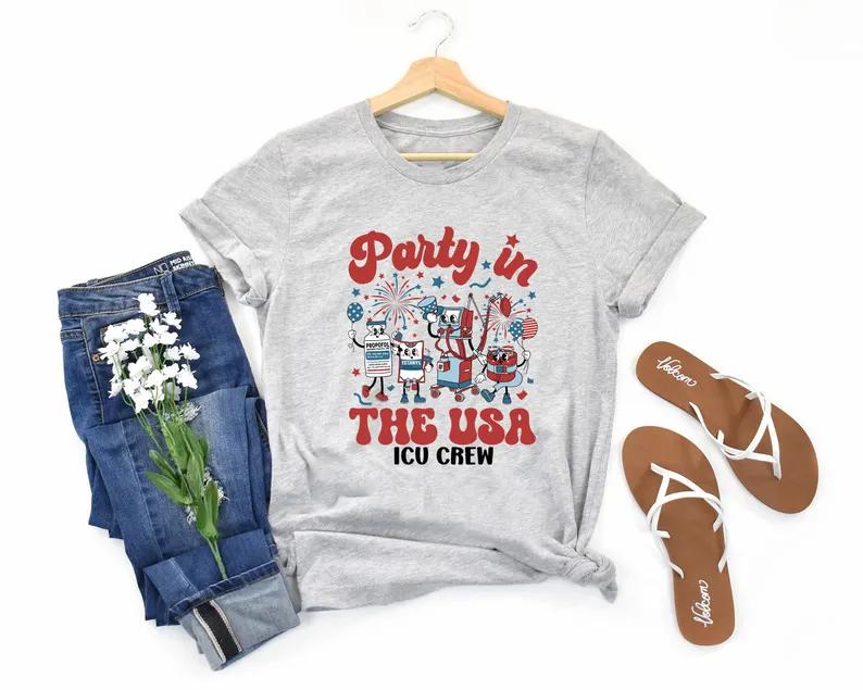 Party In The Usa Nurse Shirt