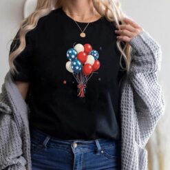 Patriotic Balloon Shirt – 4th of July Celebration Tee