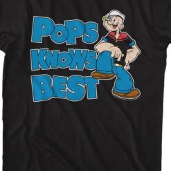 Pops Knows Best Popeye T-Shirt