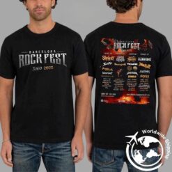 Rock Fest Lineup 2025 Fan Gifts Two Sides Classic T-Shirt