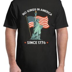 Statue of Liberty 4th July No Kings In America Since 1776 T-Shirt