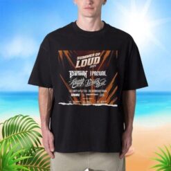 Summer Of Loud 2025 Festival Artis Line Up Schedule Cities Tour Dates T-Shirt
