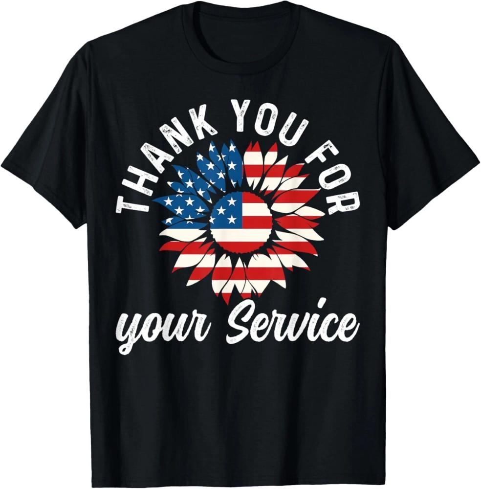 Sunflower patriotic T-shirt