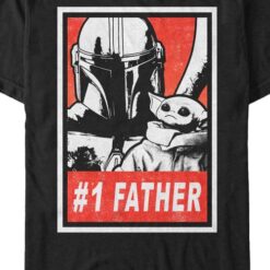 The Mandalorian #1 Father Star Wars T-Shirt