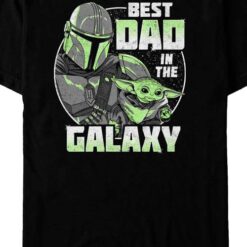 The Mandalorian Best Dad In The Galaxy Star Wars T-Shirt