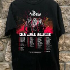 The Warning Band Poster Tour 2025 T-Shirts