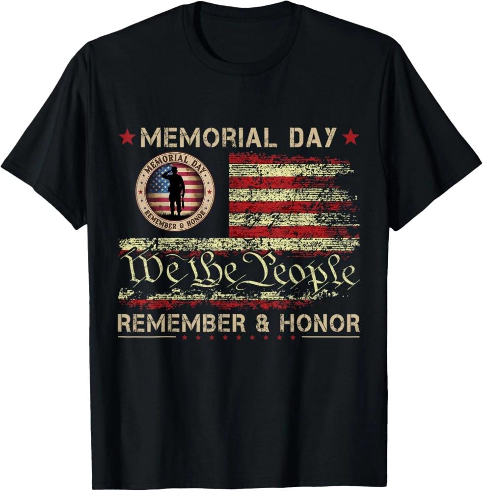 Veterans Day 2025 American Flag Women Men Vintage T-Shirt