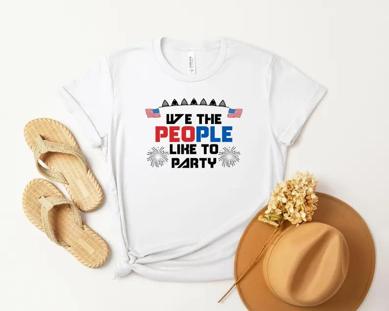 We the People Like to Party Shirt