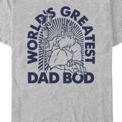 World’s Greatest Dad Bod Little Mermaid Disney T-Shirt