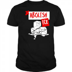 Abolish Ice Political Protest Melting Ice Graphic shirt