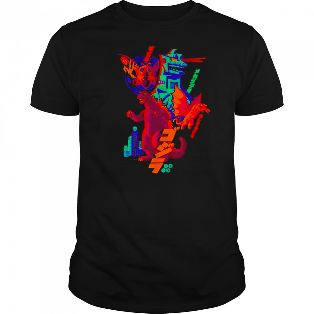 Alamo Drafthouse Cinema Godzilla In Color T-Shirt