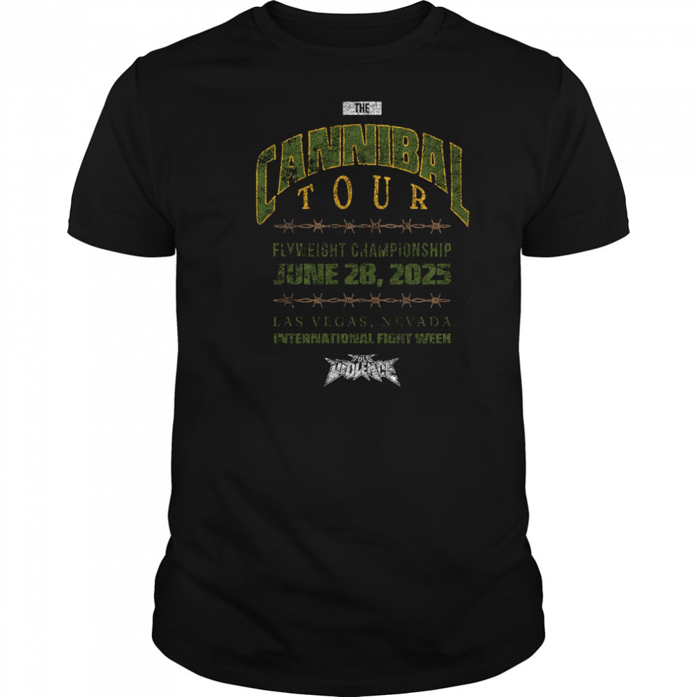 Alexandre Pantoja The Cannibal Tour 2025 T-Shirt
