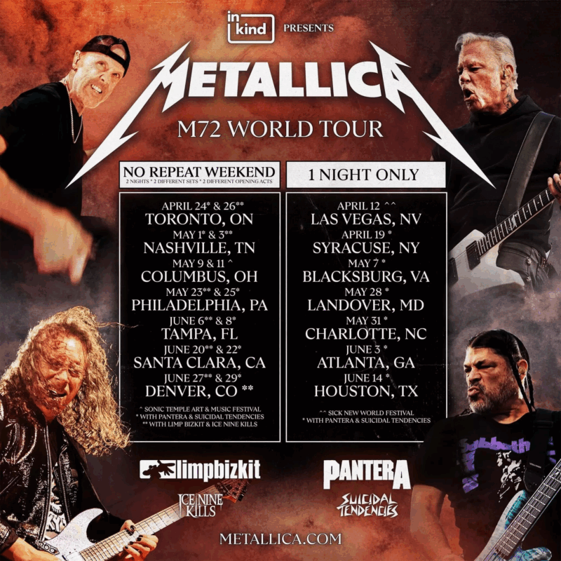 Why the Metallica Tour Music 2025 T-Shirt Is a Must-Have
