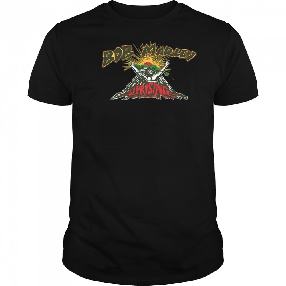Bob Marley Uprising 50Th Shirt