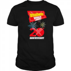 Broadway World 20th Anniversary Logo T-shirt
