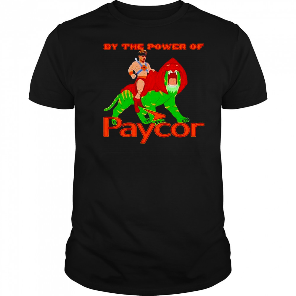 By the power of paycor Joe Burrow Cincinnati Bengals shirt