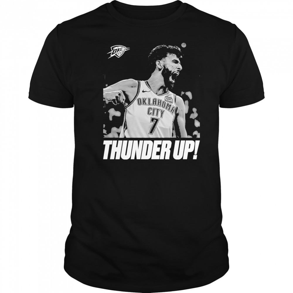 Chet Holmgren Oklahoma City Thunder Unisex 2025 NBA Finals Champions Celebration T-Shirt Chet Holmgren Oklahoma City Thunder Unisex 2025 NBA Finals Champions Celebration T-Shirt