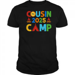 Cousin Camp 2025 Camping Crew Summer Vacation Cousin shirt