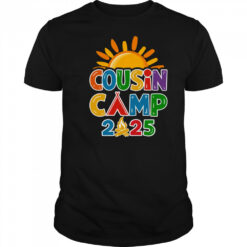 Cousin Camp 2025 Family Vacation Summer Camping Crew shirt