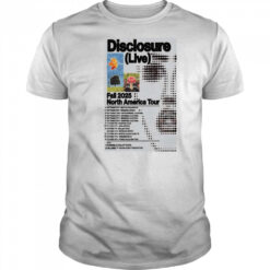 Disclosure Fall 2025 North America Tour Shirt