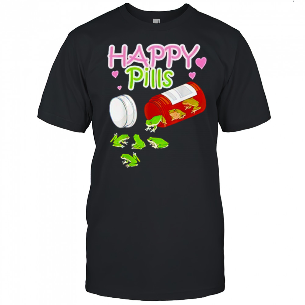 Happy Pills frog lover shirt