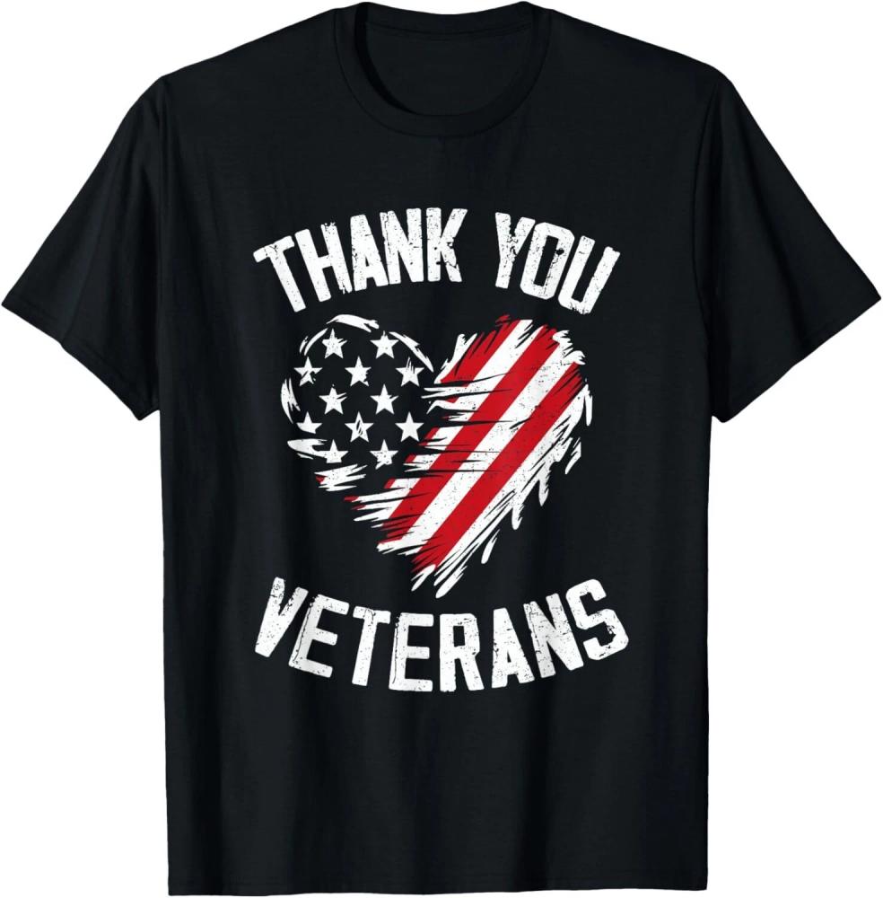 heart-shaped flag veteran shirt