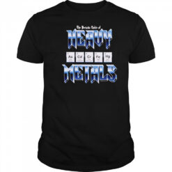 Heavy Metals Periodic Table shirt