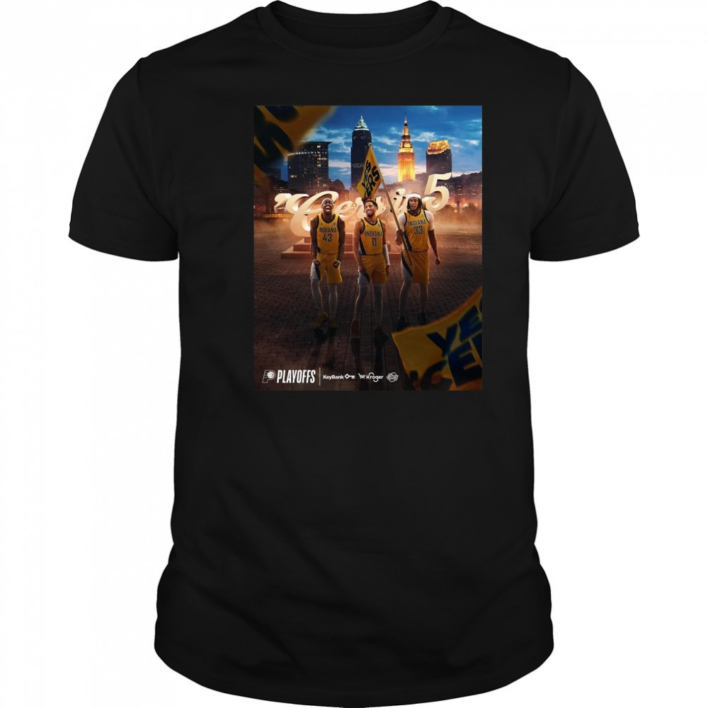 Indiana Pacers Eastern Conference Champions NBA 2025 Cers In 5 Shirt