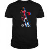 James Harden in motion shirt