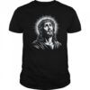 Jesus Christ Face With Crown Of Thorn God Bible Christian shirt