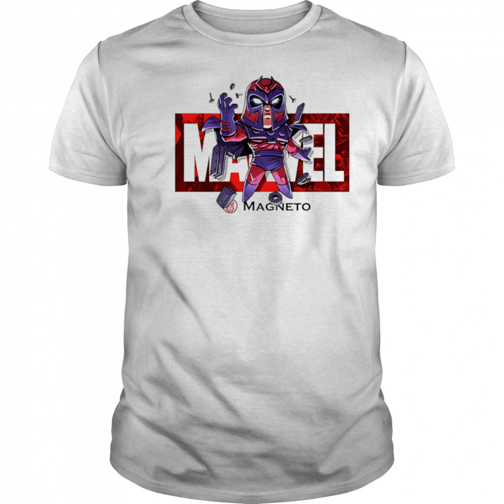 Marvel magneto cute cartoon shirt