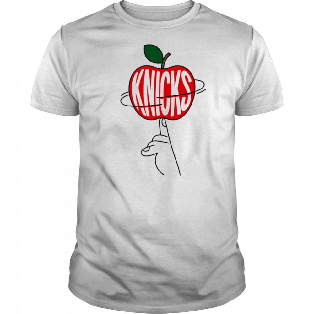 New York Knicks apple shirt