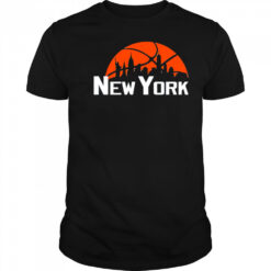 New York Knicks Cityscape Skyline style 2025 shirt