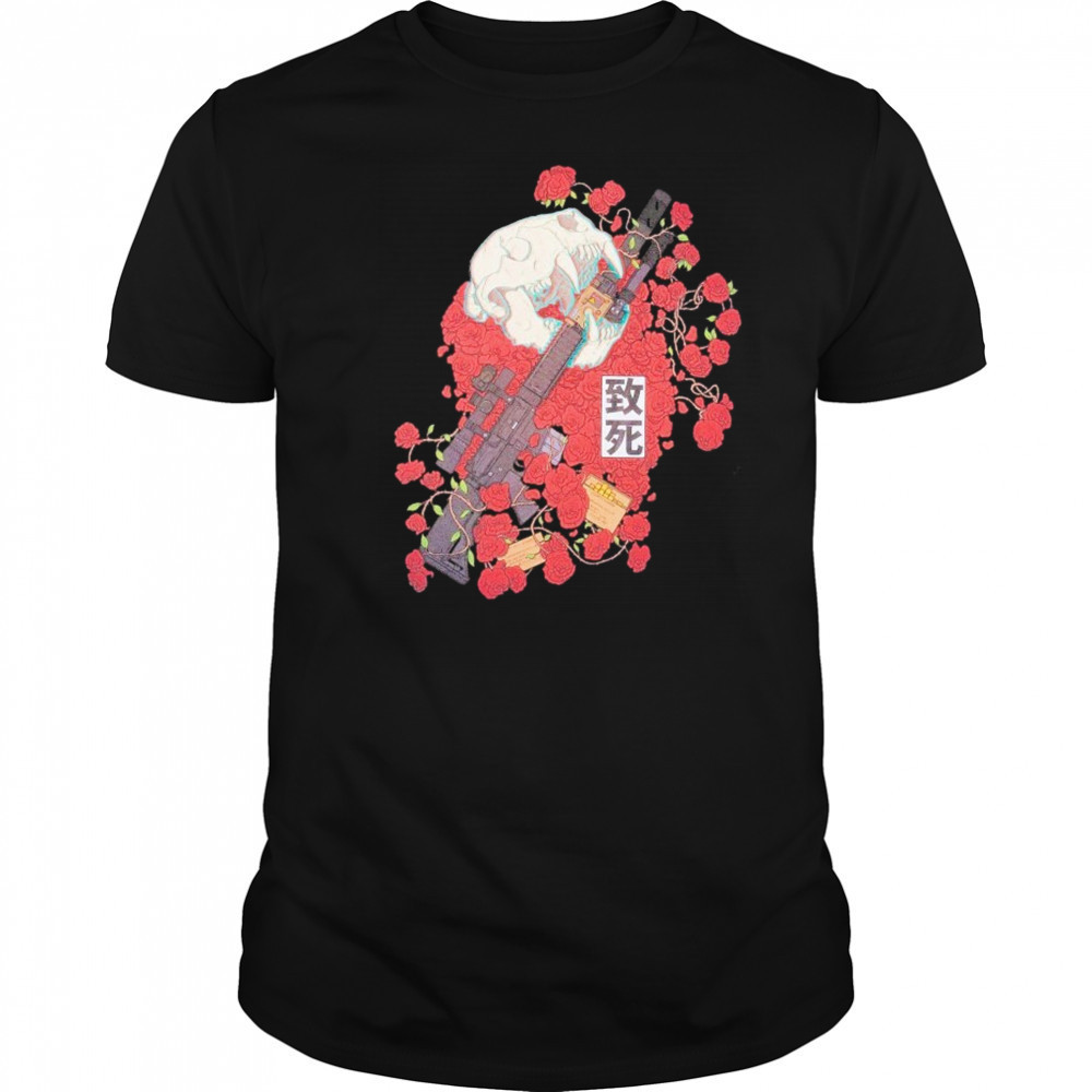 NSW Recce Rifle Ashen Lilly T-shirt