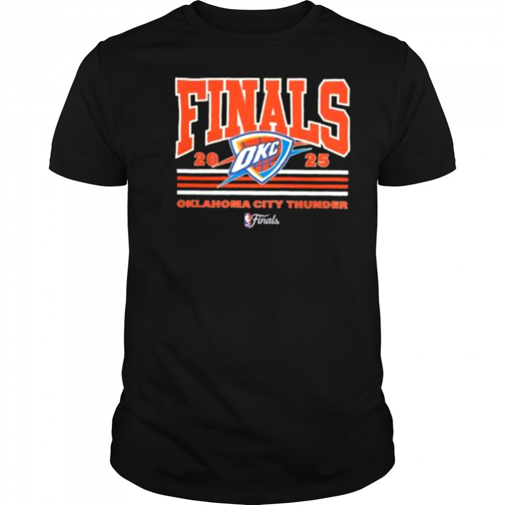 Oklahoma City Thunder 2025 Basketball NBA Finals Champions shirt