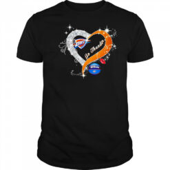 Oklahoma City Thunder Go Thunder heart shirt