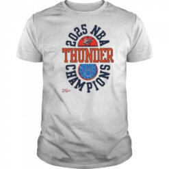 Oklahoma City Thunder Winner Basketball 2025 NBA Finals Champions shirt