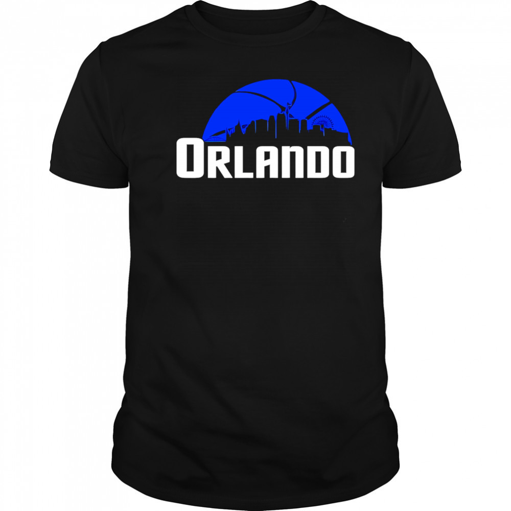 Orlando Magic Cityscape Skyline style 2025 shirt