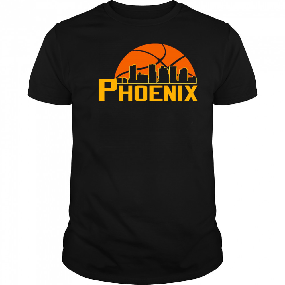 Phoenix Suns Cityscape Skyline style 2025 shirt