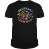 Pregnant Girl Summer Pregnancy Reveal Baby Announcement shirt