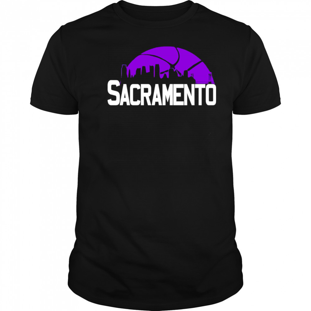 Sacramento Kings Cityscape Skyline style 2025 shirt