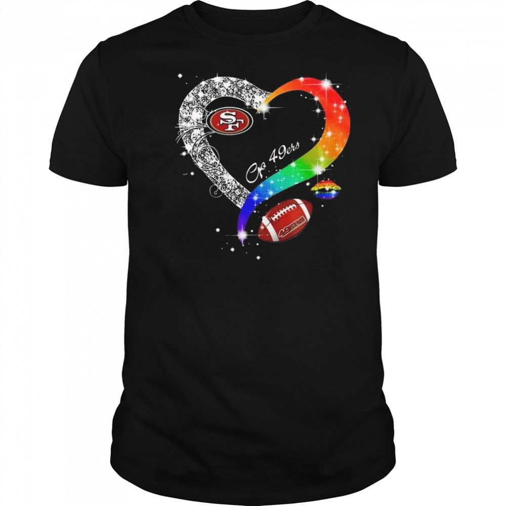 San Francisco 49ers 2025 LGBT Pride Day Go 49ers Vintage Shirt