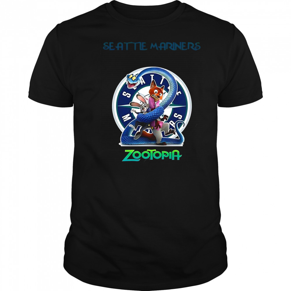 Seattle Mariners Zootopia 2 T-Shirt