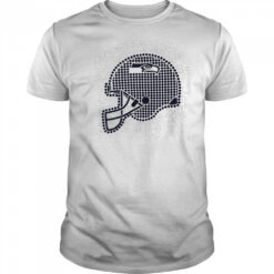 Seattle Seahawks polka dots helmet shirt