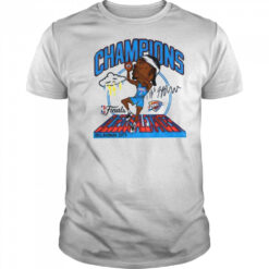 Shai Gilgeous Alexander caricature Oklahoma City Thunder NBA Finals Champions signature shirt