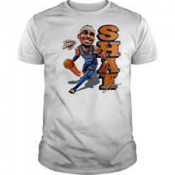 Shai Gilgeous-Alexander funny cartoon shirt