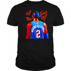Shai Gilgeous Alexander MVP OKC Thunder Basketball 2025 NBA Finals shirt