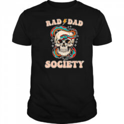 Skull snake Rad Dad Society shirt