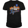 Skyline Detroit Tigers 2025 name players shirt