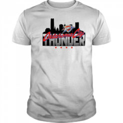 Skyline Oklahoma City Thunder style 2025 shirt